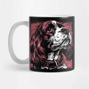 Retro Art Boston Terrier Dog Lover Mug